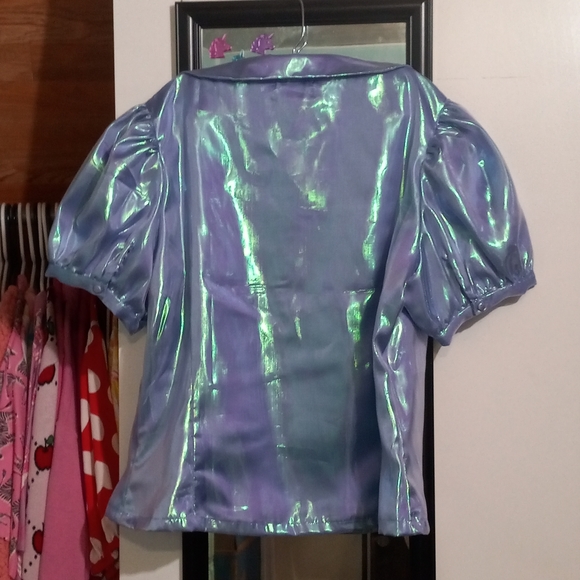 🧁B2G1🧁 Sarsparilly Violet Supernova Blouse - Picture 7 of 11